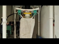 2 и пакуя машина сплетенные тоннами большие завалка сумки, машина сумки тонны зерна порошка